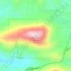 Mapa topográfico Woodson Mountain, altitud, relieve