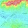 Mapa topográfico Amougies, altitud, relieve