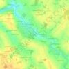 Mapa topográfico Foliot, altitud, relieve