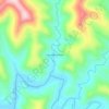 Mapa topográfico Lageado Procópio, altitud, relieve
