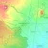 Mapa topográfico San Buenaventura Nealtican, altitud, relieve