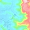 Mapa topográfico Hitapi-an, altitud, relieve