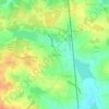 Mapa topográfico Gattahalli, altitud, relieve