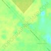 Mapa topográfico Francisco Uh May, altitud, relieve
