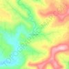 Mapa topográfico Despraiado, altitud, relieve