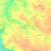 Mapa topográfico L'Épiardière, altitud, relieve