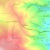 Mapa topográfico Wadshelf, altitud, relieve