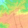 Mapa topográfico Piprai, altitud, relieve