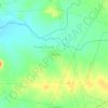 Mapa topográfico Chityala, altitud, relieve