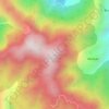 Mapa topográfico Moila Top, altitud, relieve