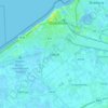 Mapa topográfico Stene, altitud, relieve