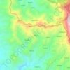 Mapa topográfico Shilli, altitud, relieve