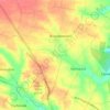 Mapa topográfico Różal, altitud, relieve