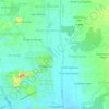 Mapa topográfico Valle, altitud, relieve