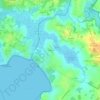 Mapa topográfico Limarzel, altitud, relieve