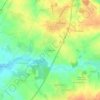 Mapa topográfico Les Biottières, altitud, relieve
