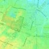 Mapa topográfico Safdarjung Development Area, altitud, relieve