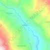 Mapa topográfico Alto Yurinaki, altitud, relieve