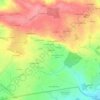 Mapa topográfico La Maltrie, altitud, relieve