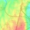 Mapa topográfico Liers (Juprelle), altitud, relieve