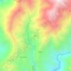 Mapa topográfico El Ari, altitud, relieve