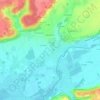 Mapa topográfico Le Clos, altitud, relieve