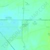 Mapa topográfico Ejido Nuevo León, altitud, relieve