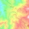 Mapa topográfico Pacpacungan, altitud, relieve