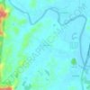Mapa topográfico Ban Doi Hang, altitud, relieve