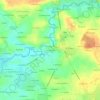 Mapa topográfico Les Aiguisons, altitud, relieve
