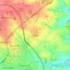Mapa topográfico Scholes, altitud, relieve