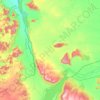 Mapa topográfico Nong Nam Sai, altitud, relieve