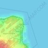 Mapa topográfico Mashteuiatsh, altitud, relieve