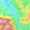 Mapa topográfico Kleinraming, altitud, relieve