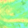 Mapa topográfico La Vallée de Berreau, altitud, relieve