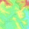 Mapa topográfico Xóm Đắt, altitud, relieve