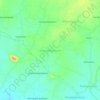 Mapa topográfico Veppampalayam, altitud, relieve