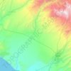 Mapa topográfico Río Sama, altitud, relieve