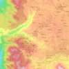 Mapa topográfico Phường 2 Bảo Lộc, altitud, relieve