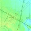 Mapa topográfico Río Primero, altitud, relieve