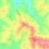 Mapa topográfico Vitigudino, altitud, relieve