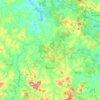 Mapa topográfico Perdigão, altitud, relieve