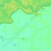 Mapa topográfico Bearii, altitud, relieve