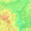 Mapa topográfico 22889, altitud, relieve