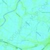 Mapa topográfico Xã Nguyệt Hóa, altitud, relieve