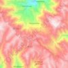 Mapa topográfico Paucarbamba, altitud, relieve