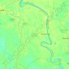 Mapa topográfico Mohammadpur, altitud, relieve