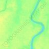 Mapa topográfico Konta, altitud, relieve