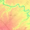 Mapa topográfico Baberu, altitud, relieve