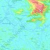 Mapa topográfico Areekkode, altitud, relieve